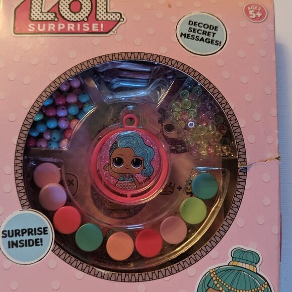 NWT LOL Surprise! Secret Message Jewelry Pink L.O.L. Dolls Crafts Toys Kit NEW - Picture 2 of 6